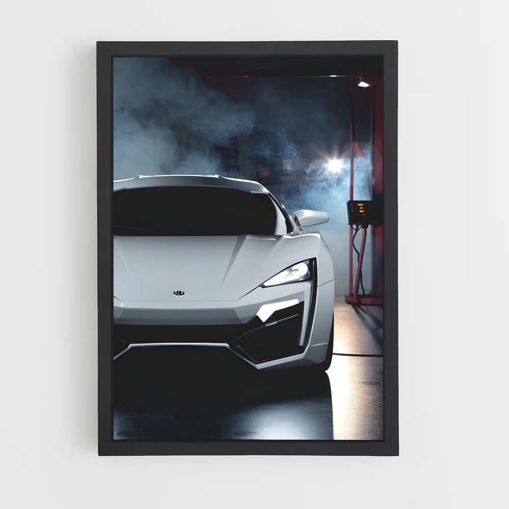 Poster L'Aube de la Vitesse – affiche W Motors (vue 2)